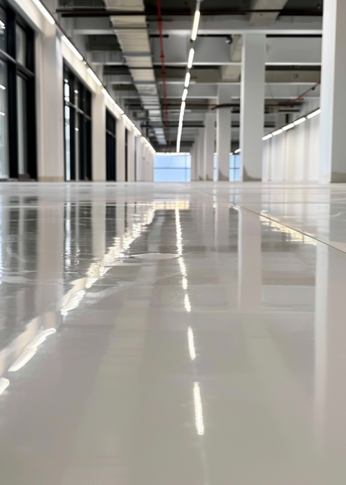 Polk Painters Epoxy Floor Coating Project