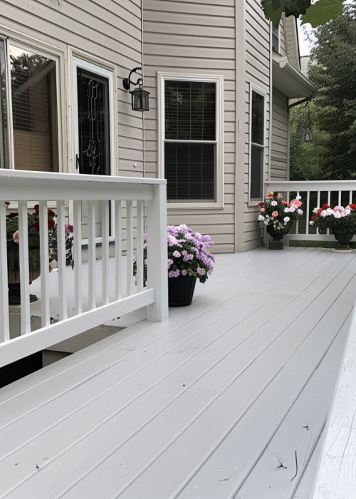 Polk Painters Deck Painting Project